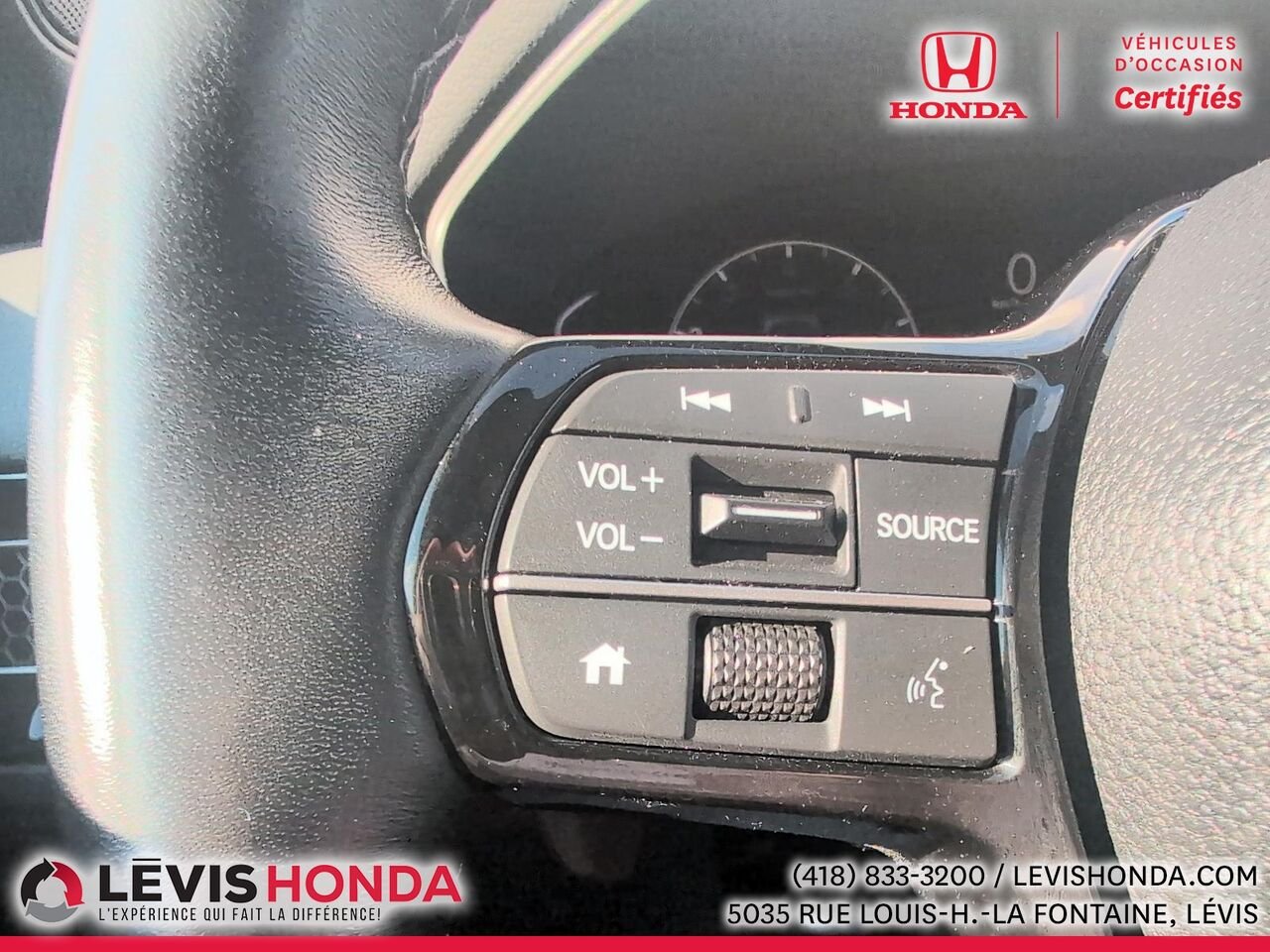 Honda Civic Sport-B Sport-B CVT 2023 Noir Lévis - photo #22