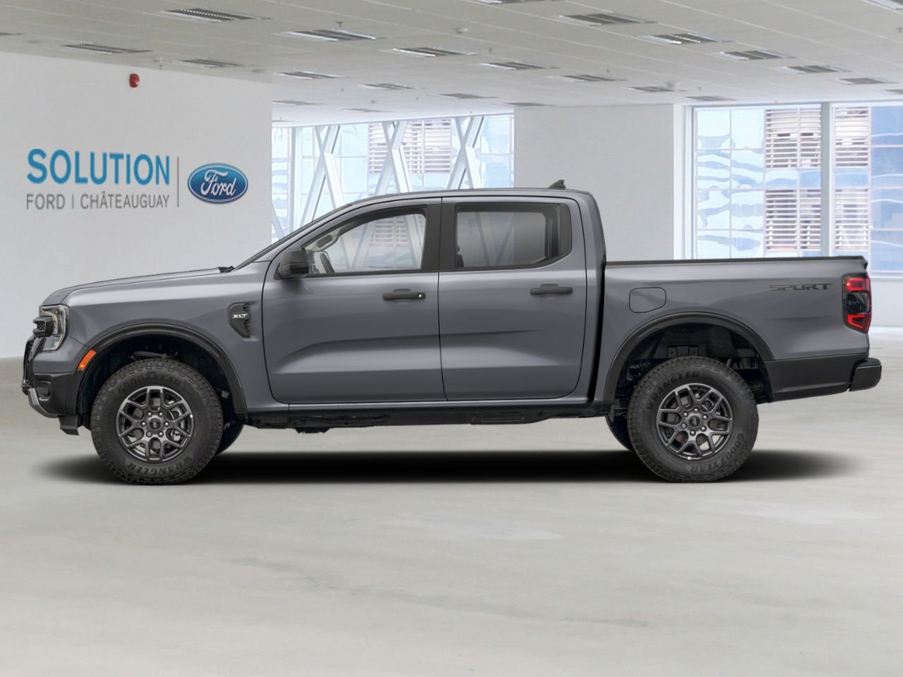 Ford Ranger XLT CABINE SUPERCREW 4RM CAISSE DE 5 PI 2026 Gris marais Châteauguay - photo #1