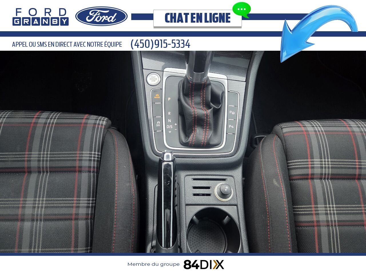 Volkswagen Golf GTI 2016 Blanc Granby - photo #15