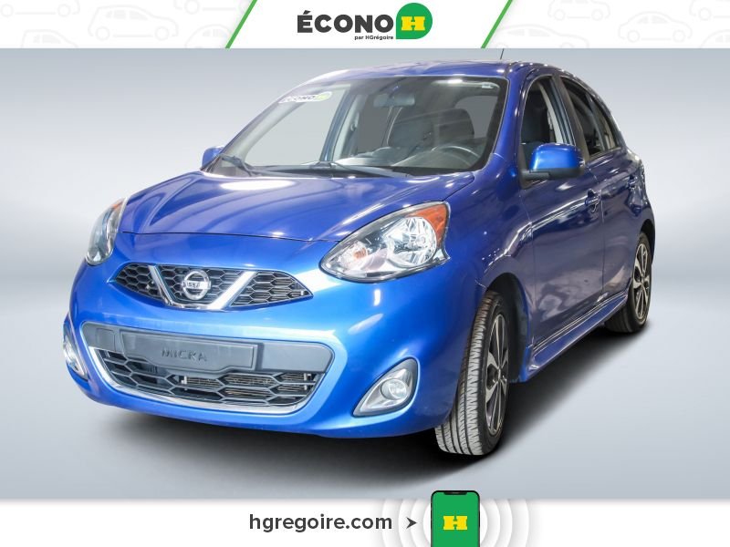 Nissan MICRA 2017 Bleu Blainville - photo #2