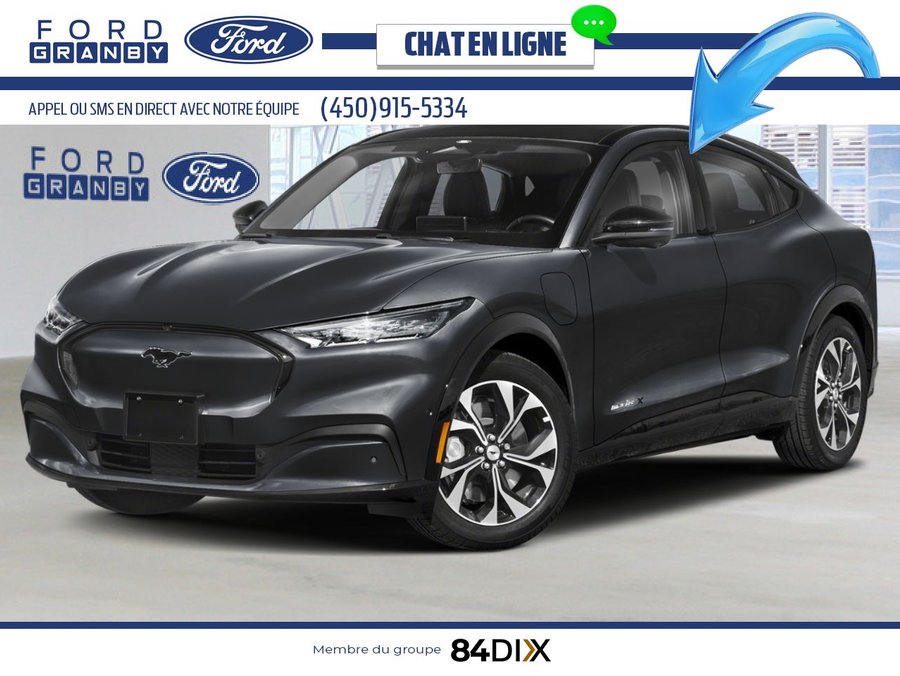 Ford Mustang Mach-E Haut de gamme TI 2025 Noir ombre