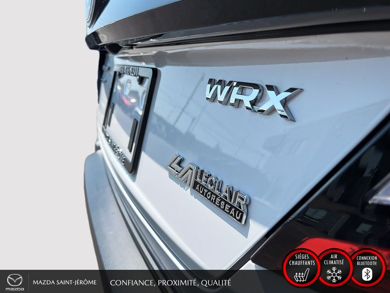 2024 Subaru WRX Manuelle | 1 PROPRIO | CLEAN CARFAX | AWD White Saint-Jérôme - photo #8