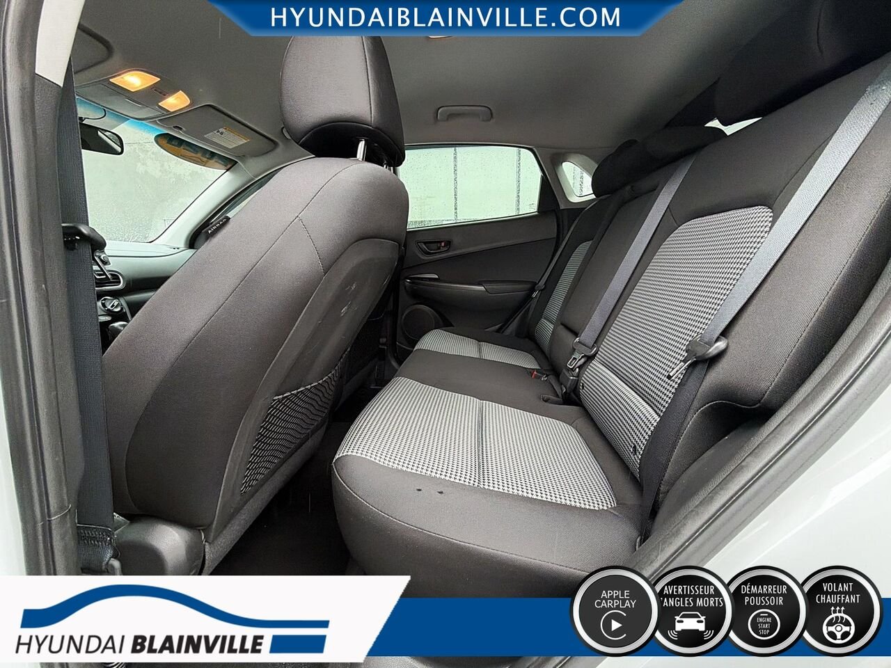 2020 Hyundai Kona White Blainville - photo #19