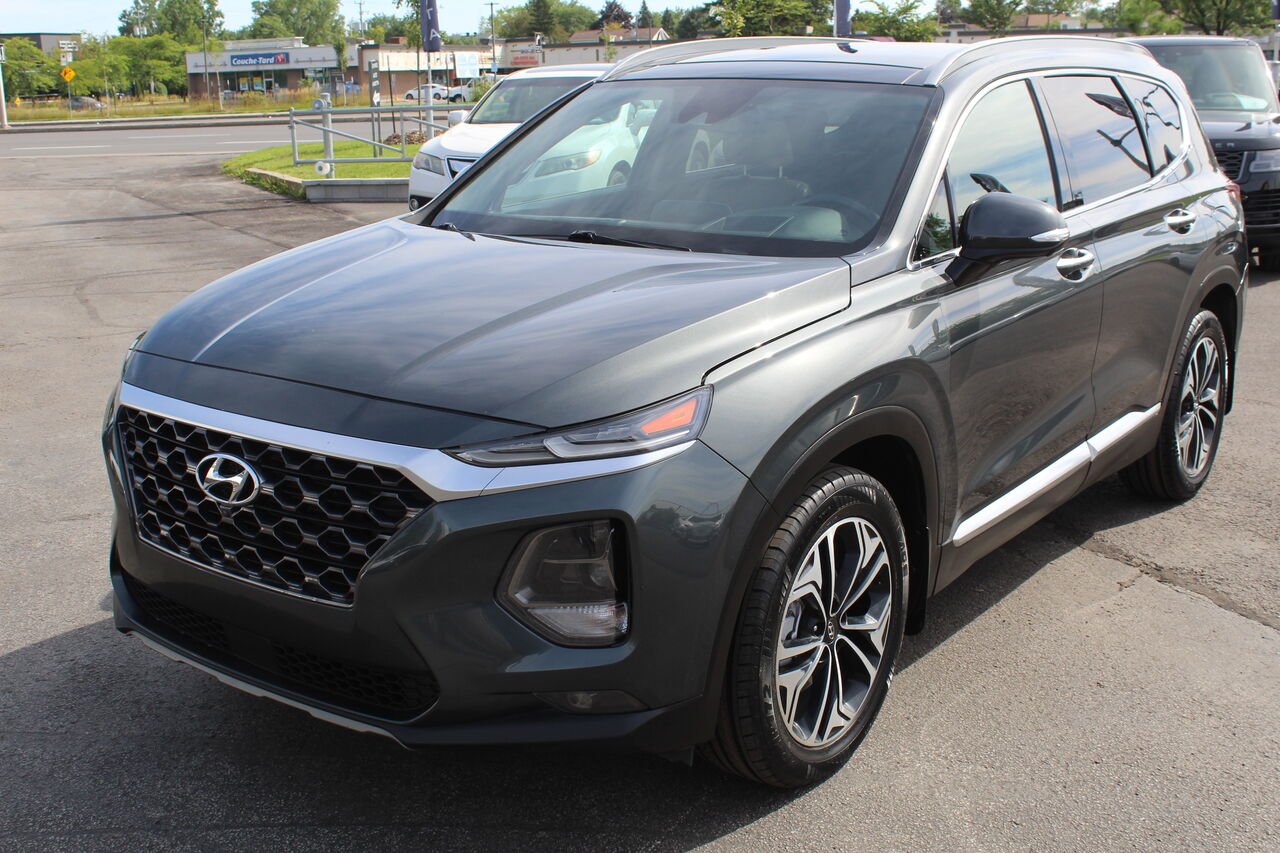 2019 Hyundai Santa Fe VIN: 5NMS5CAA7KH100988 Grey Sainte-Rose - photo #1
