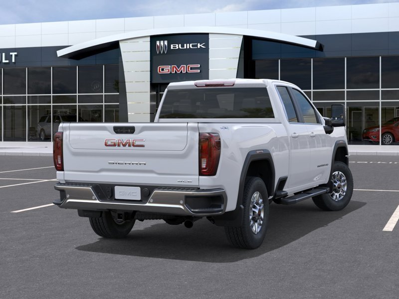 2026 GMC SIERRA 2500HD SLE cabine double 4RM 149 po White Sherbrooke - photo #3