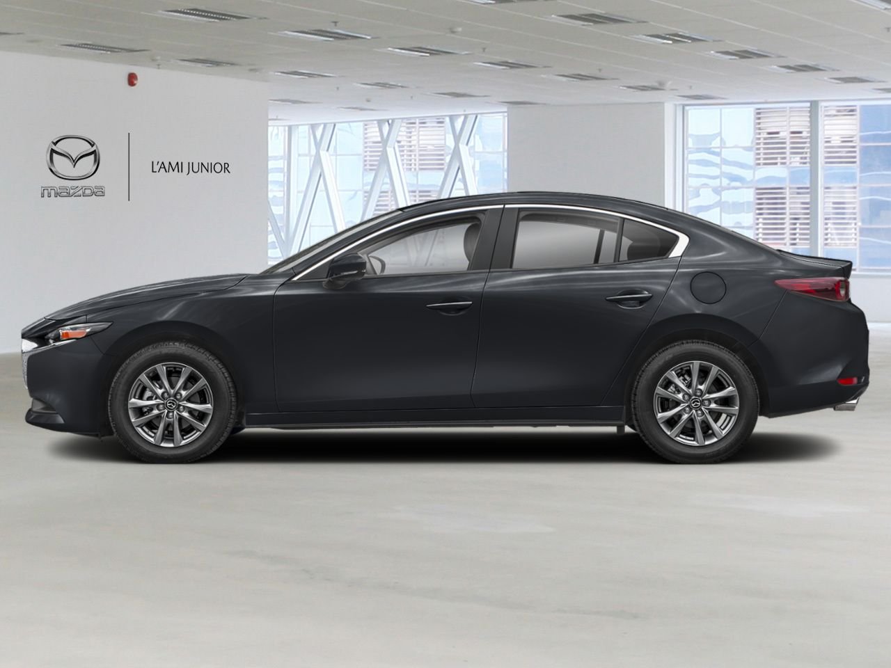 2025 Mazda Mazda3 VIN JM1BPACM8S1793084 Noir de jais mica Chicoutimi - photo #2