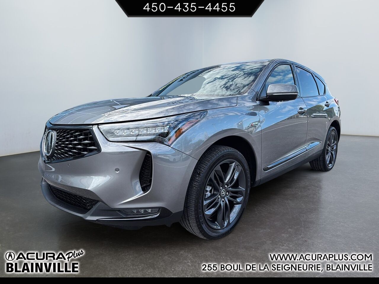 Gray 2024 Acura RDX SUV / Crossover All-Wheel Drive Automatic
