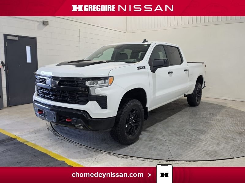 Chevrolet Silverado 1500 CH7257 | LT Trail Boss * Diésel * Cuir * Caméra * Crew 2024 Blanc Laval - photo #2