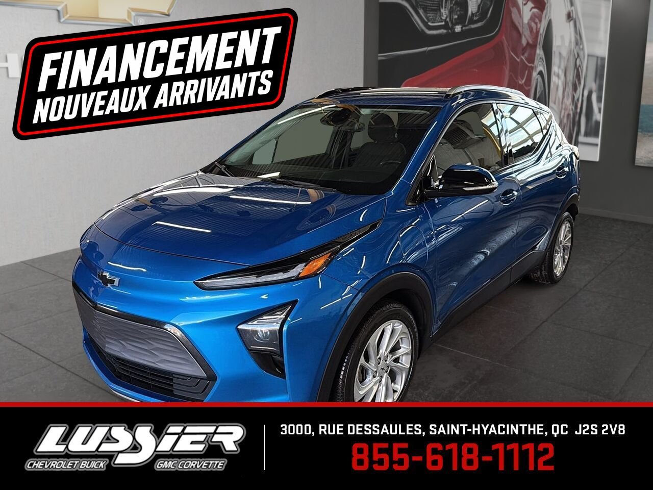 2023 CHEVROLET BOLT lt Blue Saint-Hyacinthe - photo #0