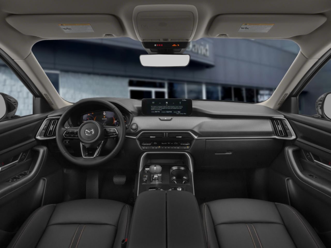 Mazda CX-70 hybride rechargeable GS-L SC TI 2026 Noir de jais mica Val-David - photo #11
