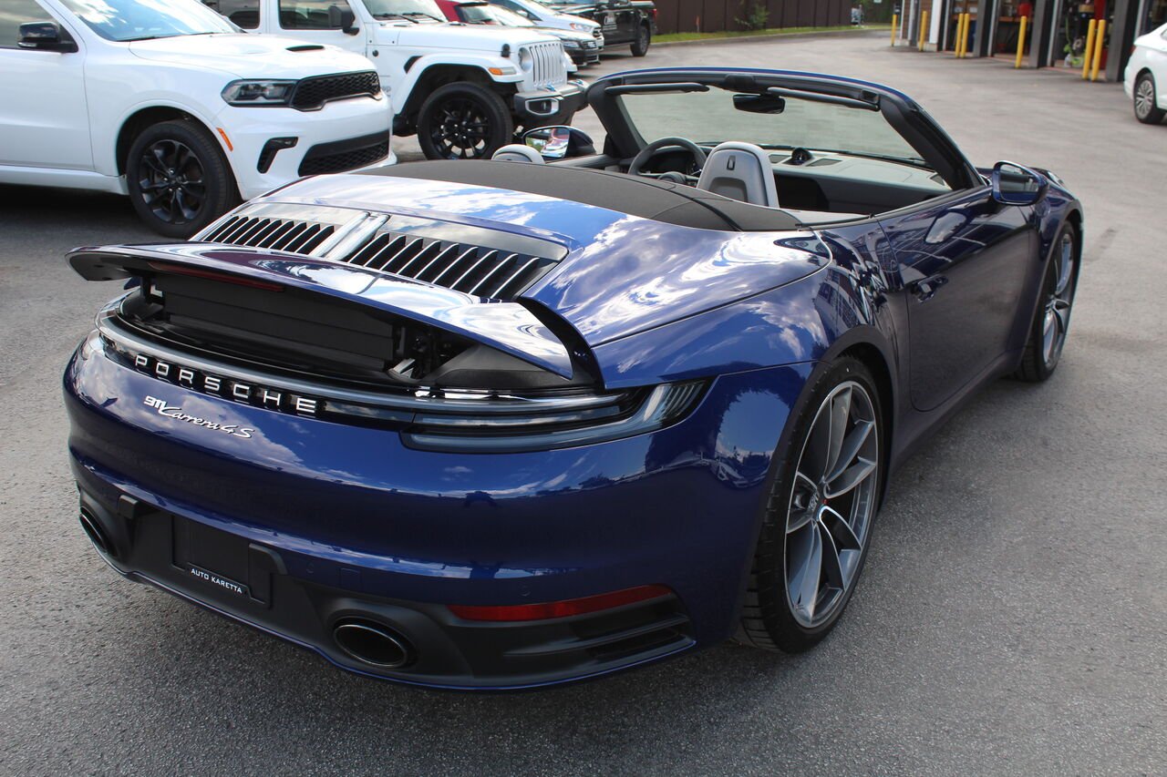 Porsche 911 VIN: WP0CB2A97NS244501 2022 Bleu Sainte-Rose - photo #4