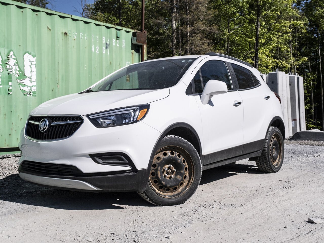 2022 Buick Encore White Gatineau - photo #0