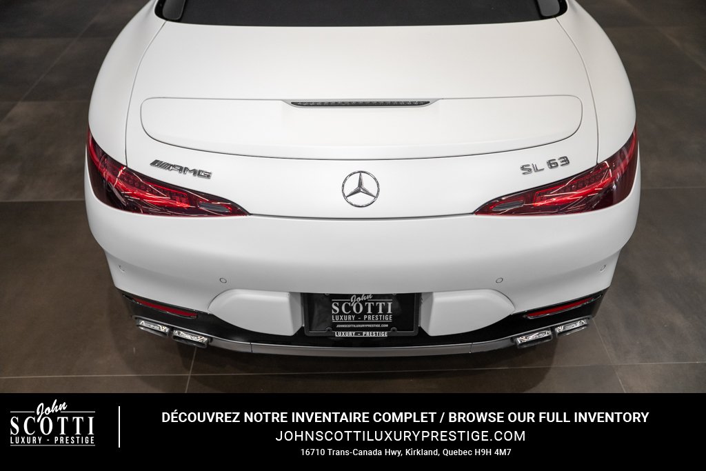 Mercedes-Benz SL SL 63 AMG roadster 2022 Blanc Kirkland - photo #8