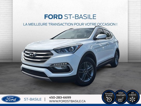 2017 HYUNDAI Santa Fe 2017 White
