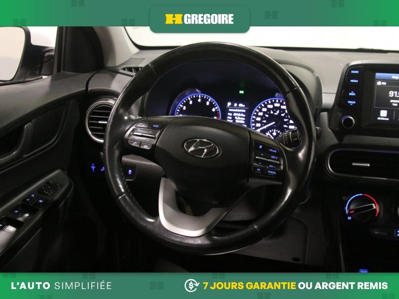Hyundai Kona 822192 | Preferred AWD AUTO AC GR ELECT MAGS CAM RECUL BLEU 2020 Blanc Laval - photo #18