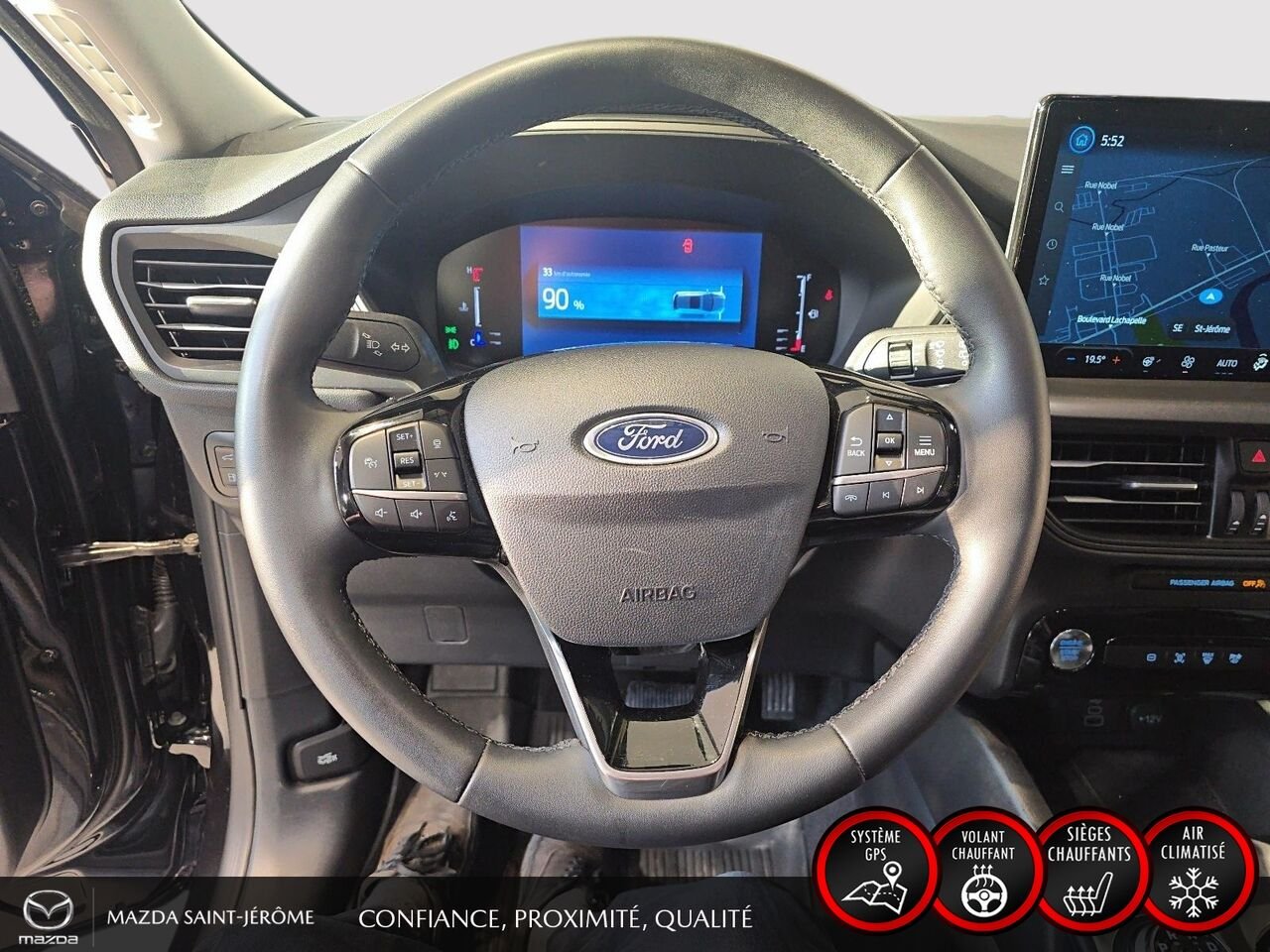 2024 Ford Escape VHR TA Black Saint-Jérôme - photo #13