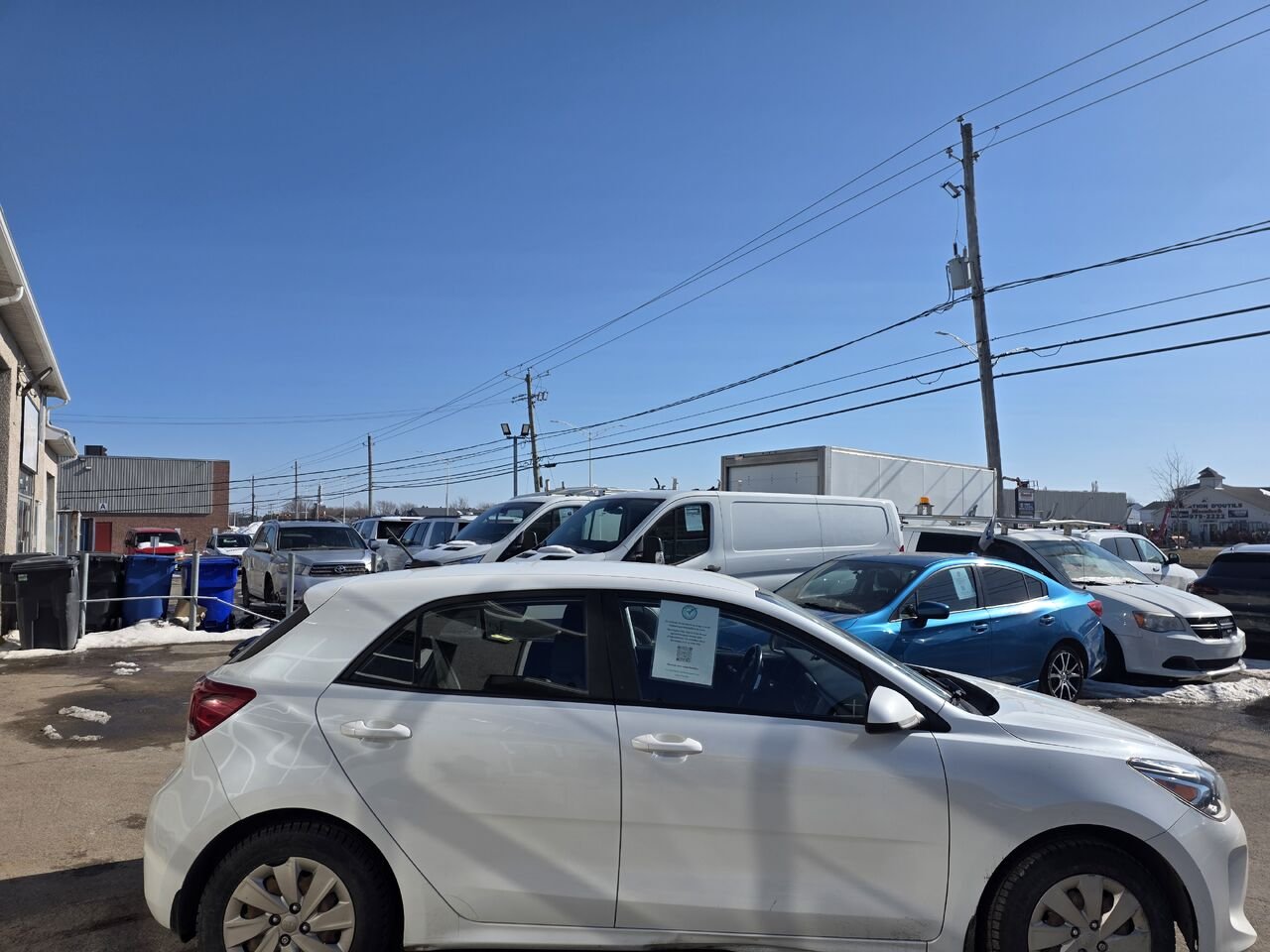 Kia Rio 5 portes 2018 Blanc Longueuil, - photo #5
