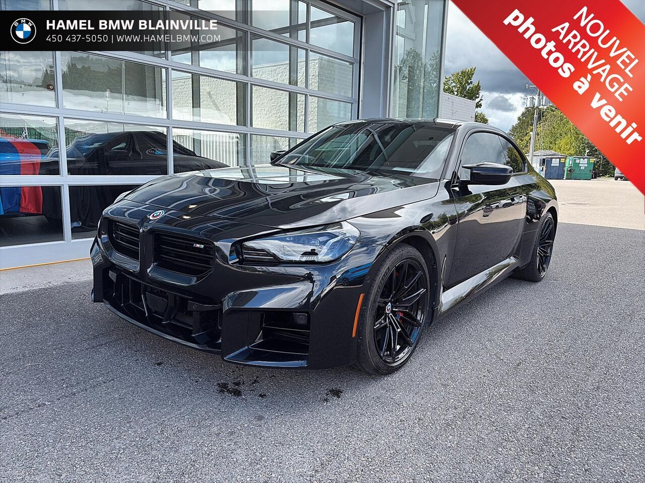 Black 2023 BMW M2 Coupe Rear-Wheel Drive Automatic