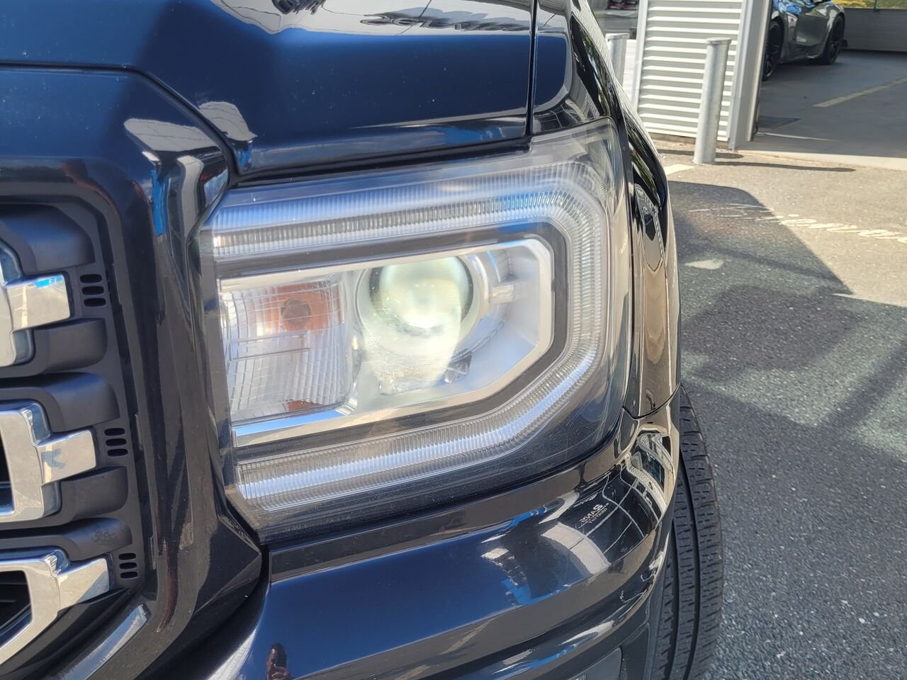 GMC Sierra 1500 SLE cabine multiplace 4RM, 153,0 po 2017 Noir Thetford Mines - photo #7