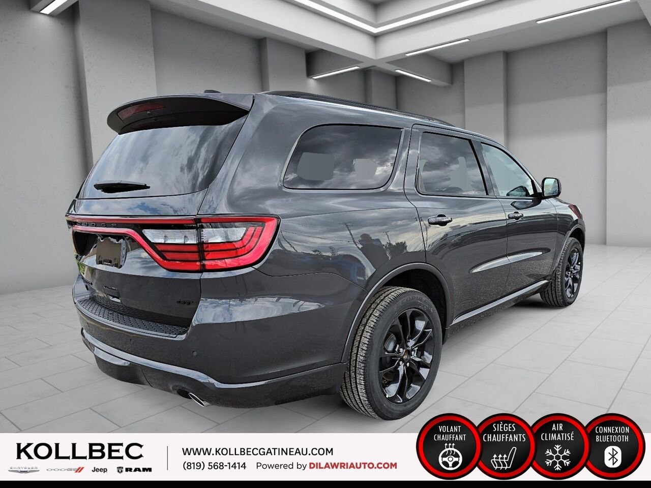 Dodge Durango GT TI 2026 Gris vaporeux Ottawa & Gatineau - photo #14
