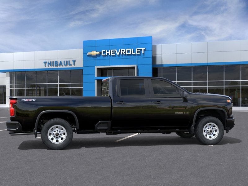 CHEVROLET SILVERADO 3500HD WT cabine multiplace 4RM 172 po 2026 Noir Sherbrooke - photo #4