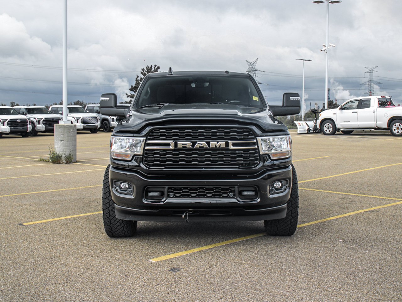 2024 Ram 3500 Big Horn 4x4 Reg Cab 8' Box Black Sherwood Park - photo #2