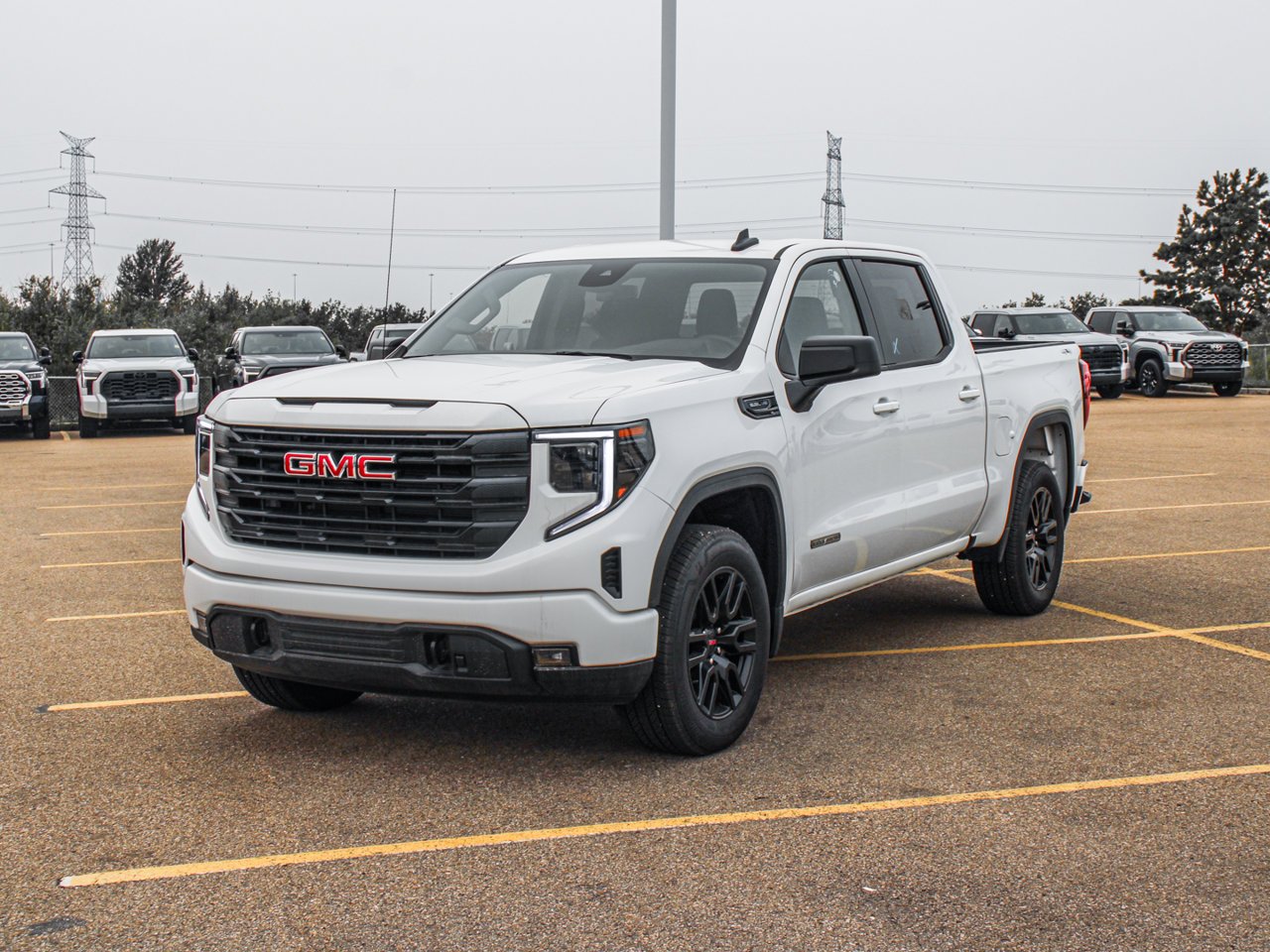 2025 GMC Sierra 1500 4WD Crew Cab 147 Elevation White Sherwood Park - photo #3