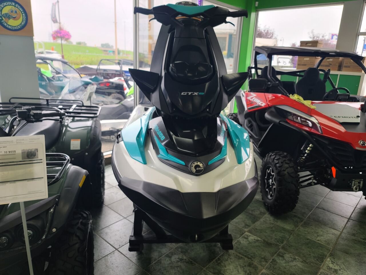 2021 SEA-DOO GTX PRO Blue  - photo #2