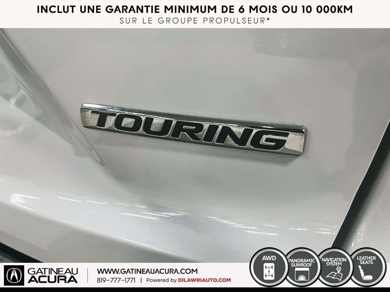 Honda CR-V Touring AWD 2020 Blanc Ottawa & Gatineau - photo #16