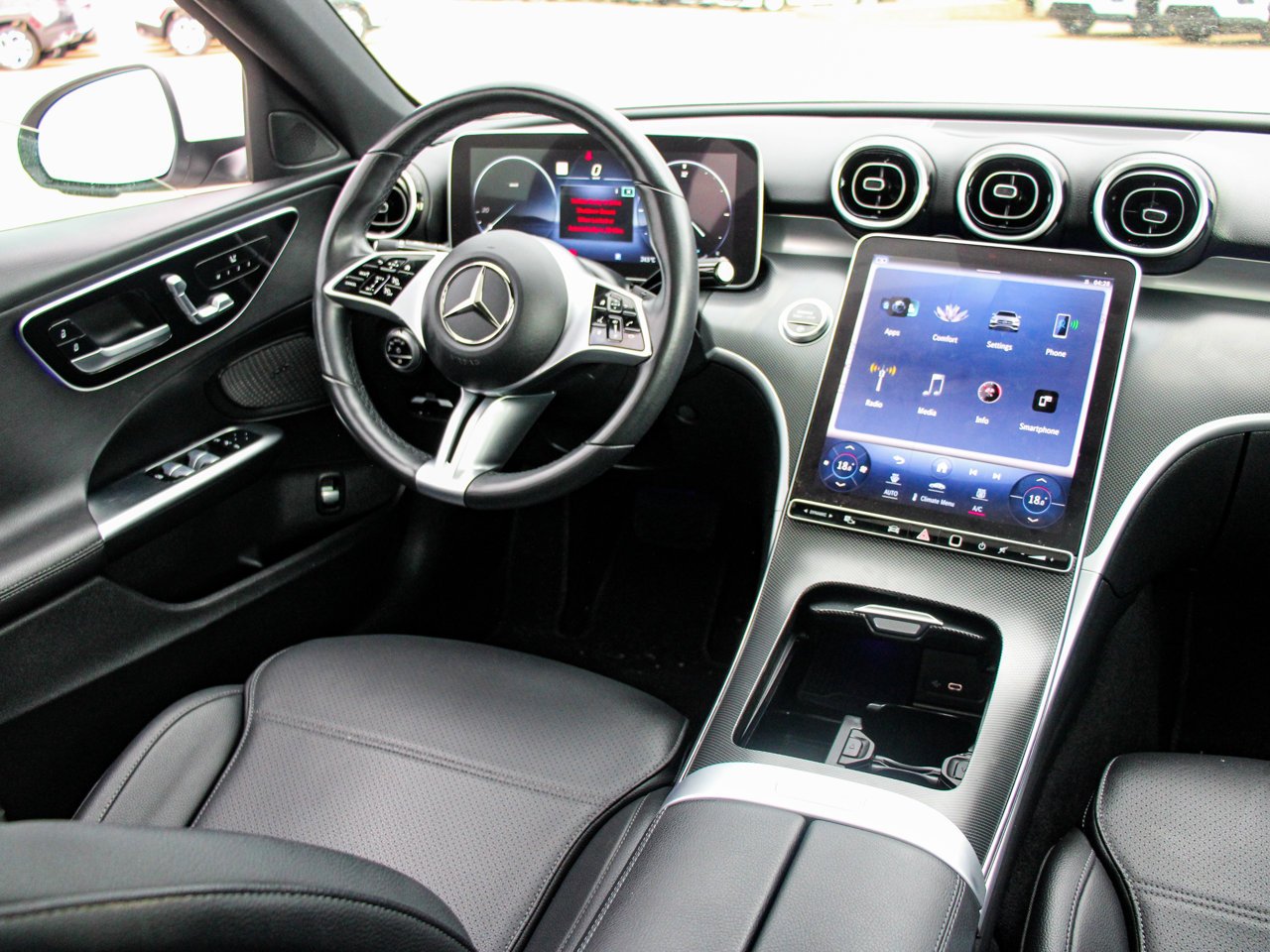 2024 Mercedes-Benz C-Class C 300 4MATIC Sedan White Sherwood Park - photo #31