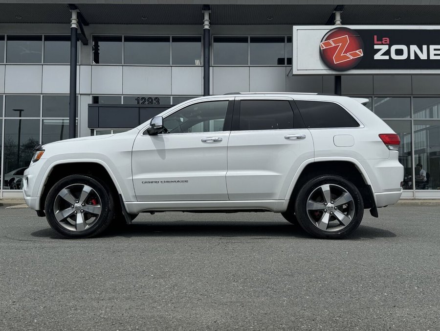 2016 Jeep Grand Cherokee Overland 2016 White