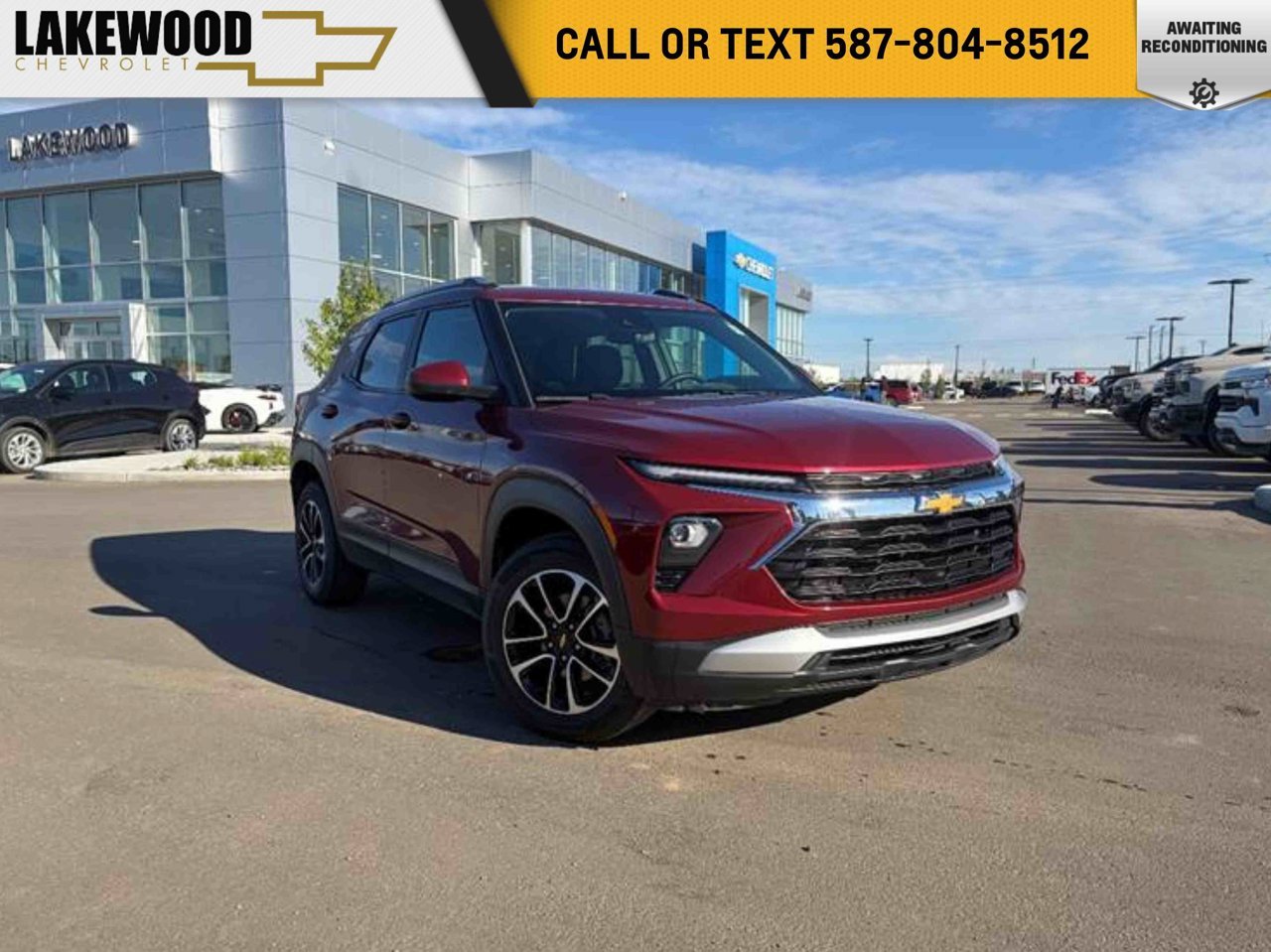 2024 Chevrolet Trailblazer AWD 4dr LT Red Sherwood Park - photo #0