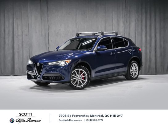 Alfa Romeo Stelvio Ti BARRE DE TOIT DÉMARREUR A DISTANCE 2018 Bleu