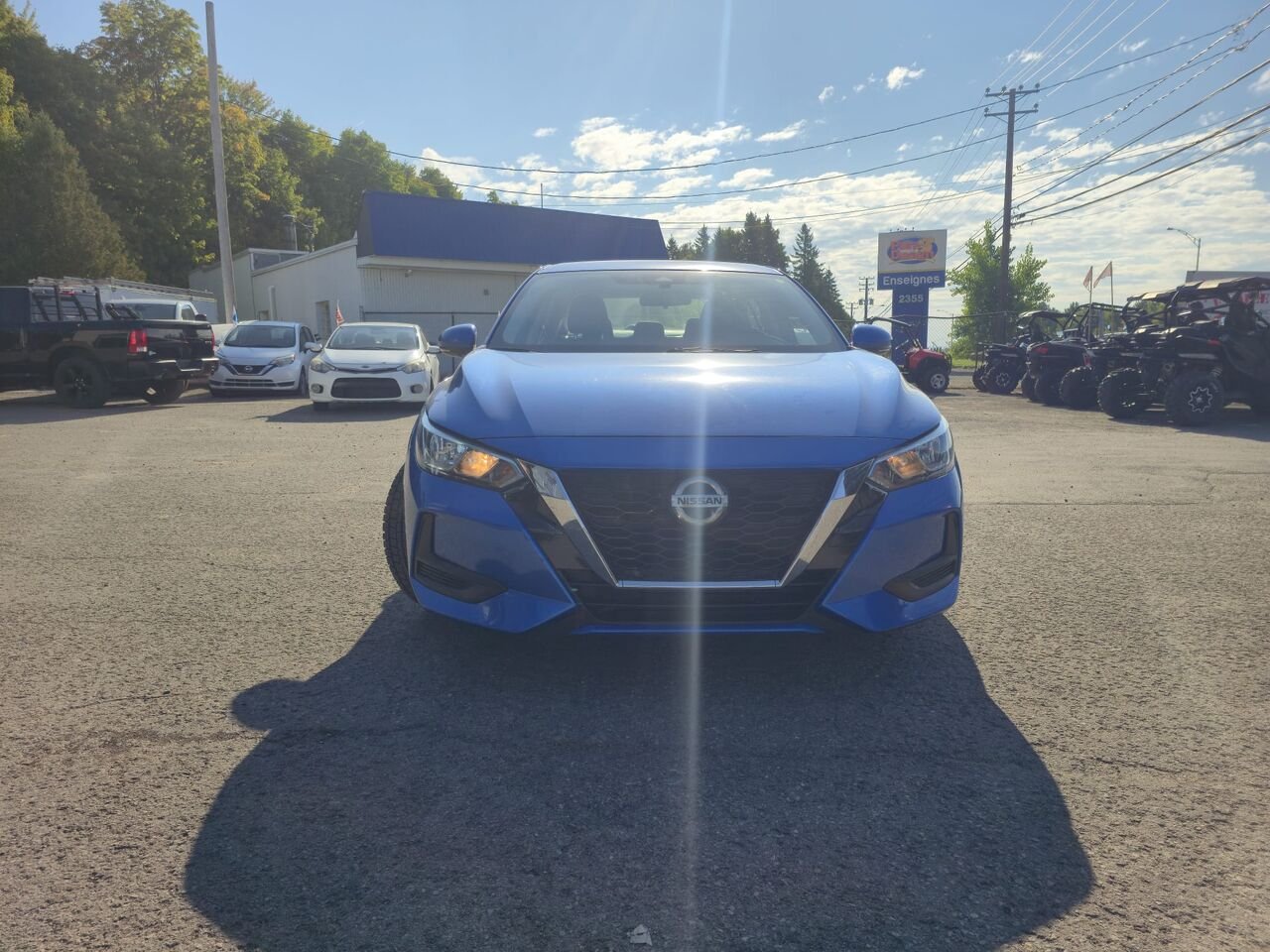 Nissan Sentra 2020 Bleu Longueuil, - photo #4