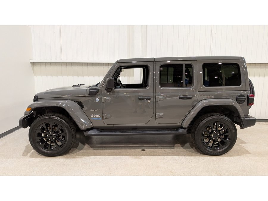 Jeep Wrangler 4xe Unlimited Sahara 4x4 2021 Gris