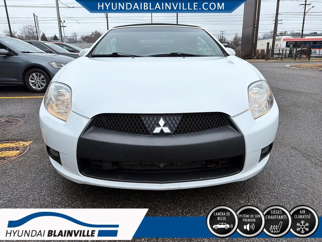Mitsubishi Eclipse 2011 Blanc Blainville - photo #1