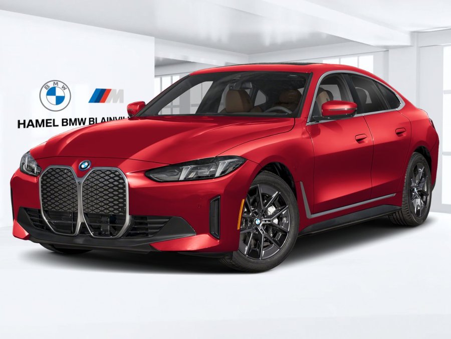 BMW i4 2026 2026 Rouge Vegas métallique
