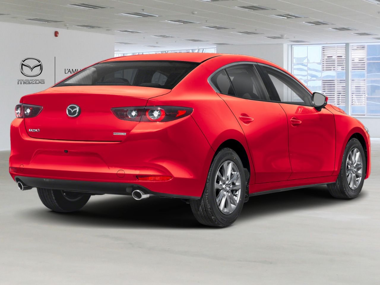 2026 MAZDA Mazda3 VIN 3MZBPABL0TM513751 Soul Red Crystal Metallic Chicoutimi - photo #1