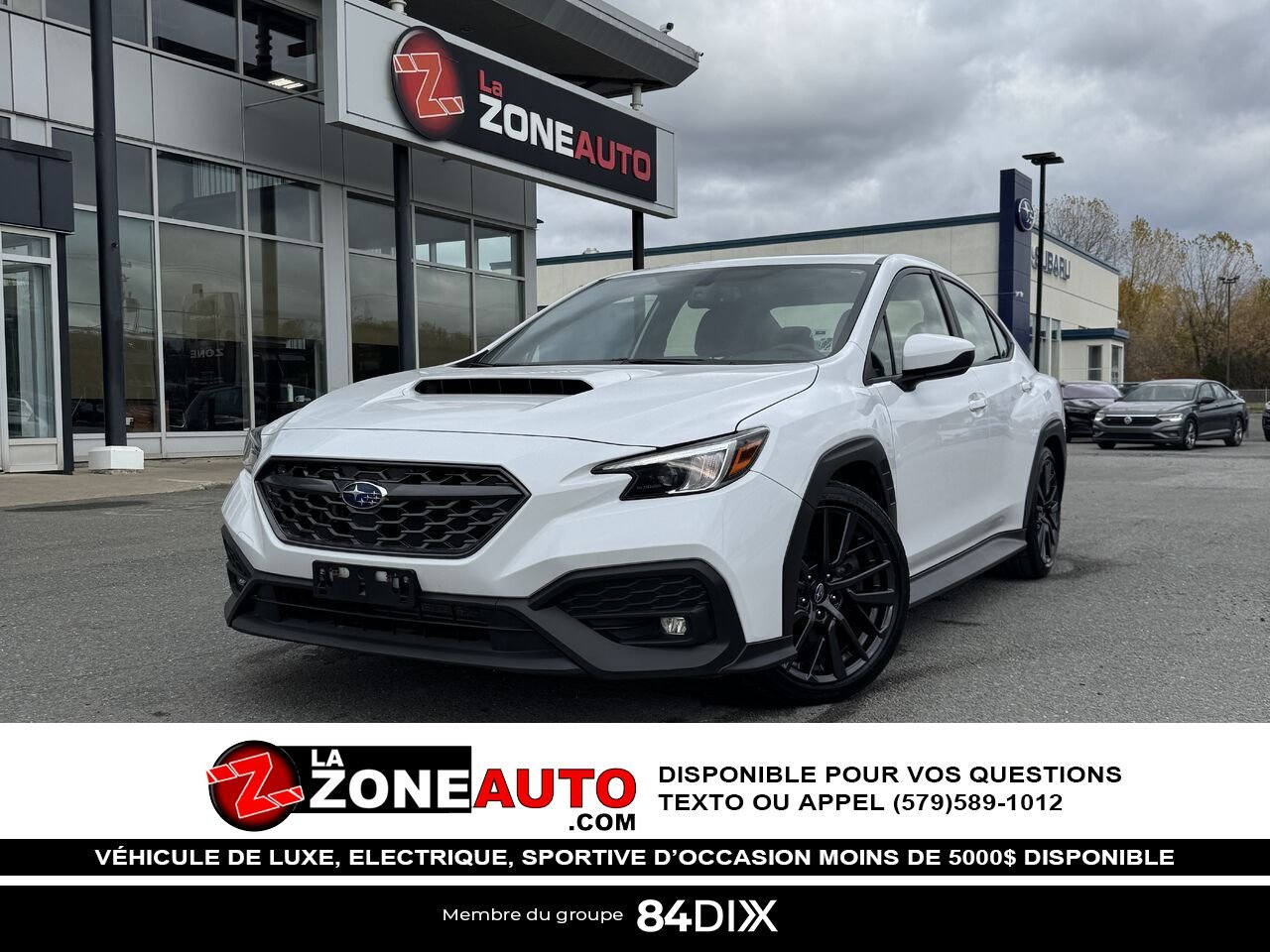 Subaru WRX 2022 Blanc Granby - photo #0