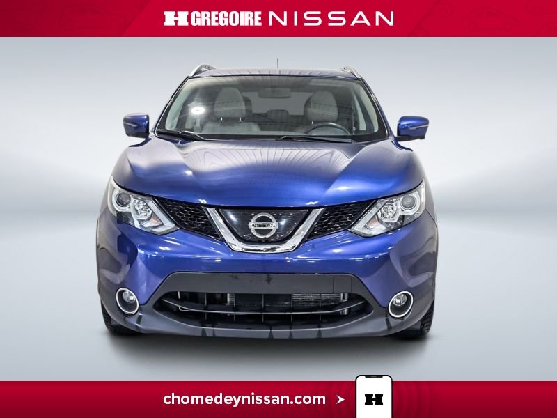 Nissan Qashqai CR7275 | SL * Cuir Beige * Mag * Caméra * Bas KM !! 2018 Bleu Laval - photo #1