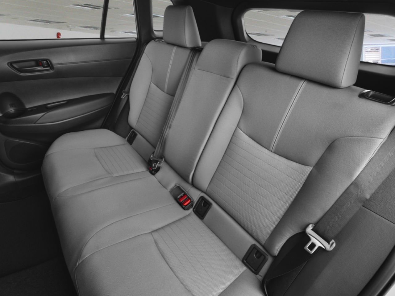 2026 Toyota Corolla Cross 2602157 | Hybrid SE Sonic Silver Metallic w/Black Roof Edmonton - photo #8