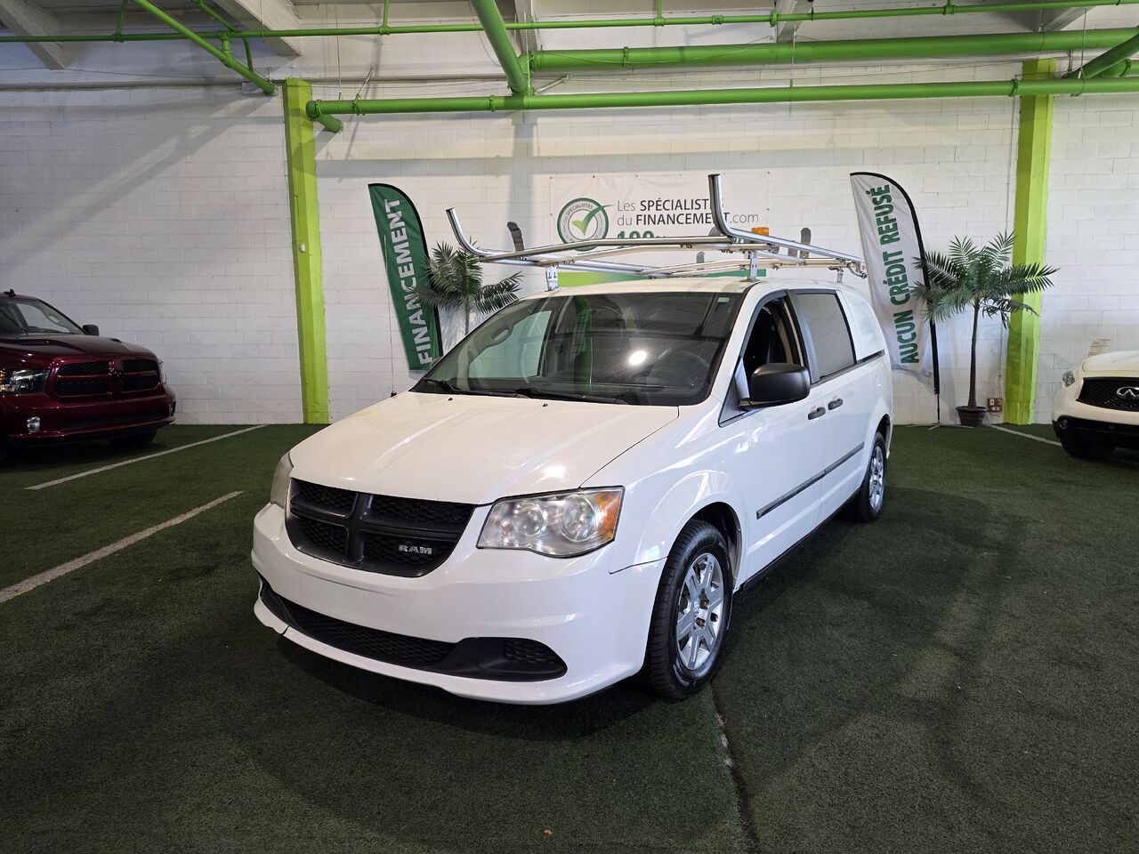 White 2013 RAM C/V Van Front-Wheel Drive Automatic