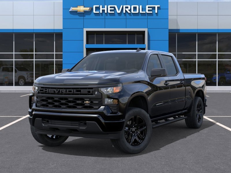 2026 CHEVROLET Silverado 1500 Custom cabine multiplace 4RM 157 po Black Ottawa & Gatineau - photo #5