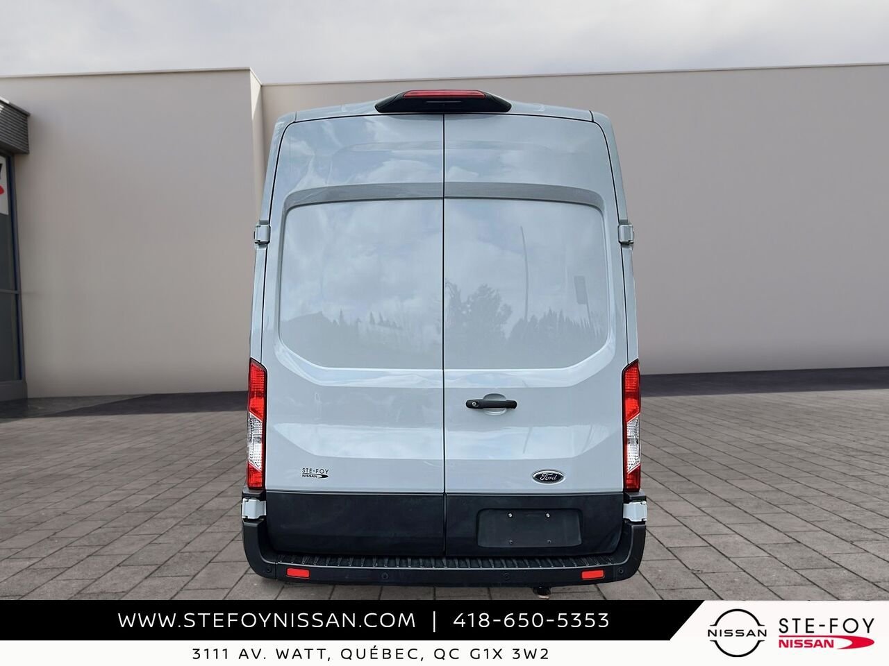 2022 Ford E-Transit Toit surélevé White Ste-Foy - photo #2