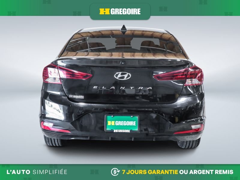 Hyundai Elantra 821185 | LUXURY AUTO A/C CUIR TOIT GR ELECT MAGS CAM RECUL 2019 Noir Laval - photo #7