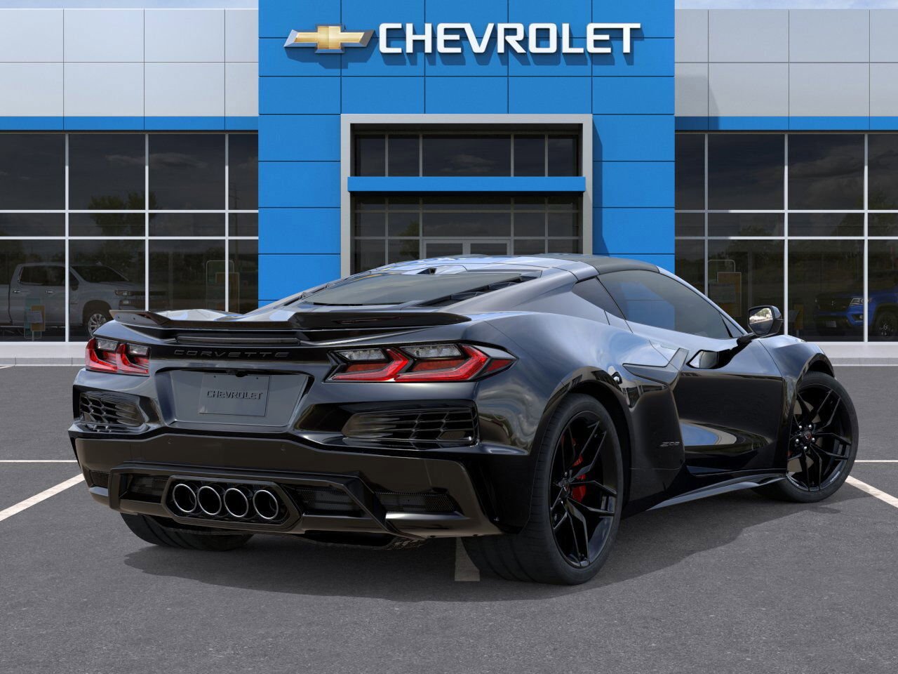 2025 Chevrolet Corvette Z06 coupé 2 portes avec 3LZ BLACK Gatineau - photo #3