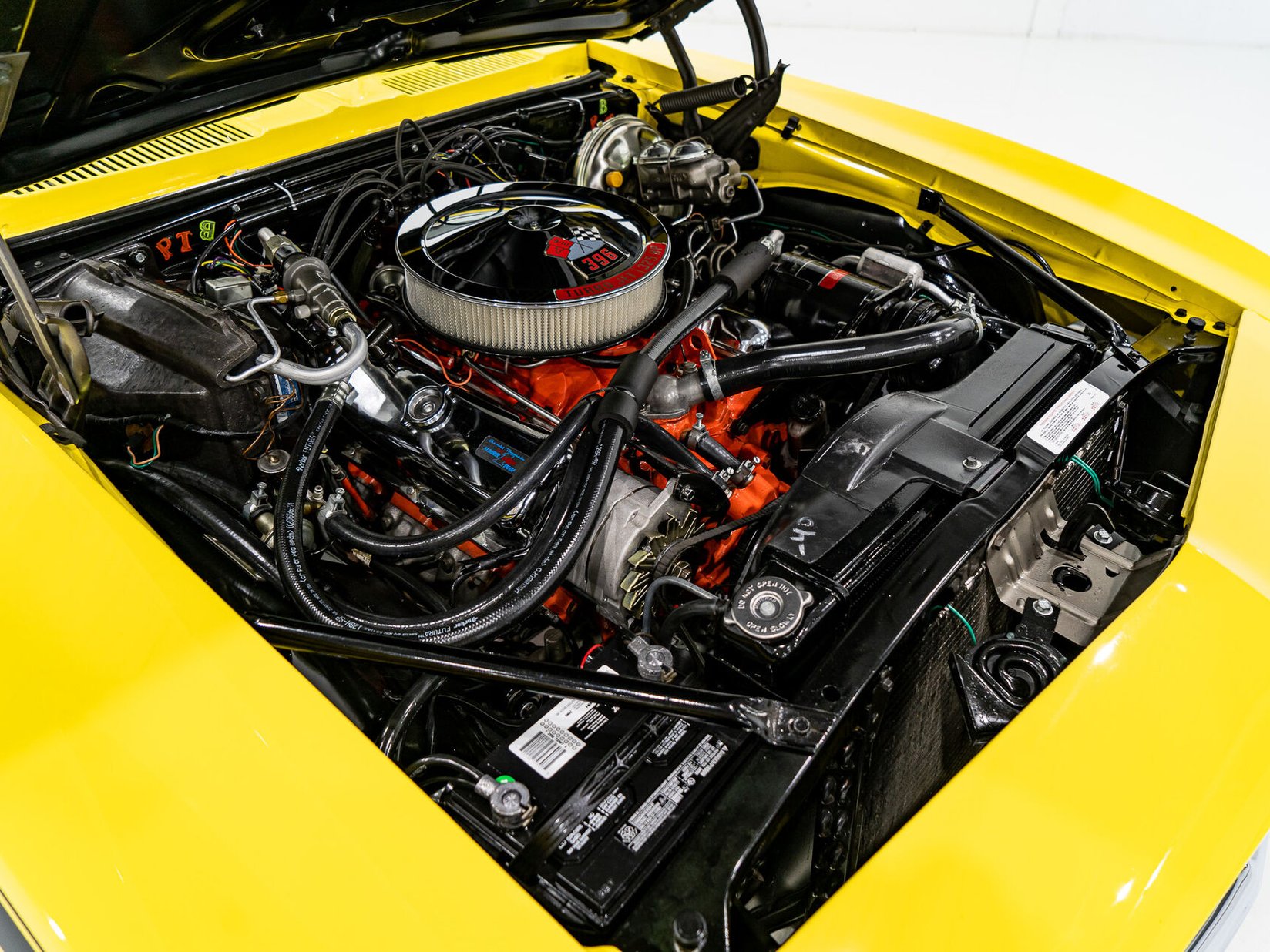 1969 Chevrolet Camaro SS **PRIX EN USD** With factory A/C Yellow Montreal - photo #16