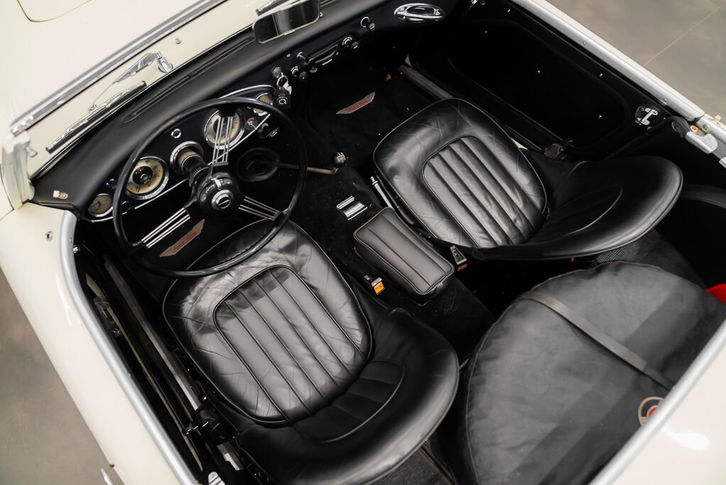 1961 Austin Healey BN7 Mrk 1 White Montreal - photo #21