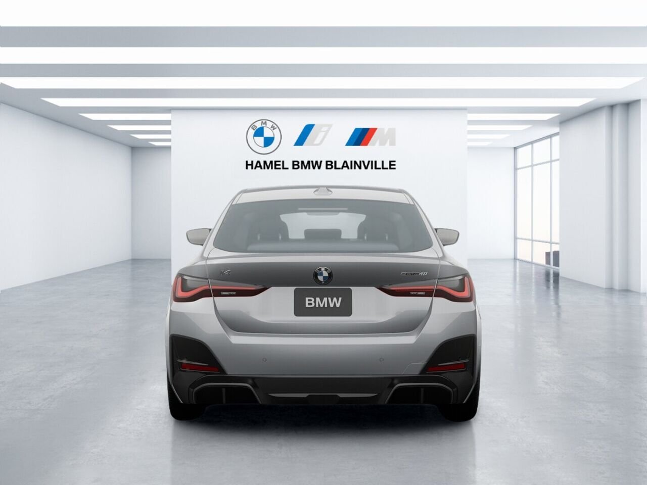 BMW i4 eDrive40 2026 Gris Brooklyn métallique Blainville - photo #4