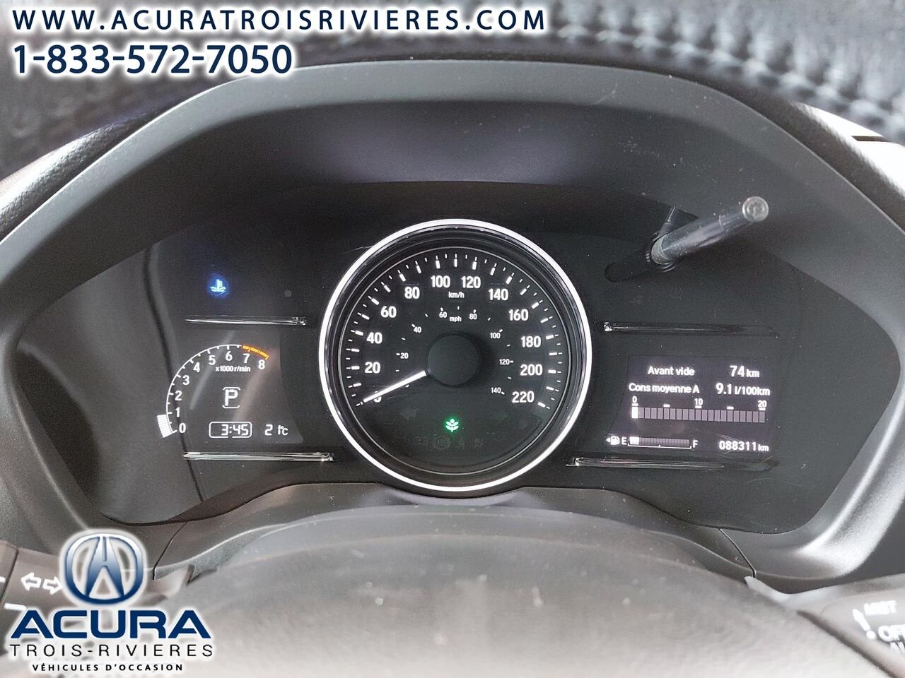 Honda HR-V TOURING 2020 Noir Trois-Rivières - photo #21